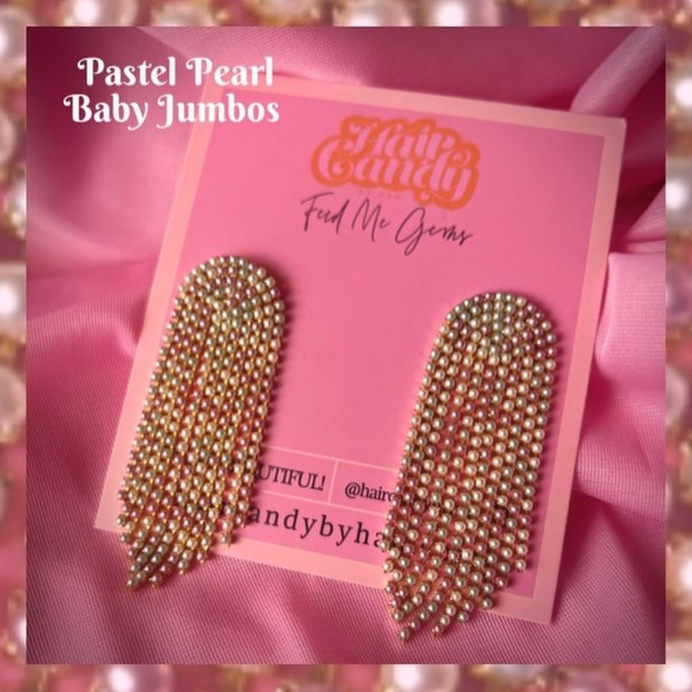 Hair candy by Han earrings